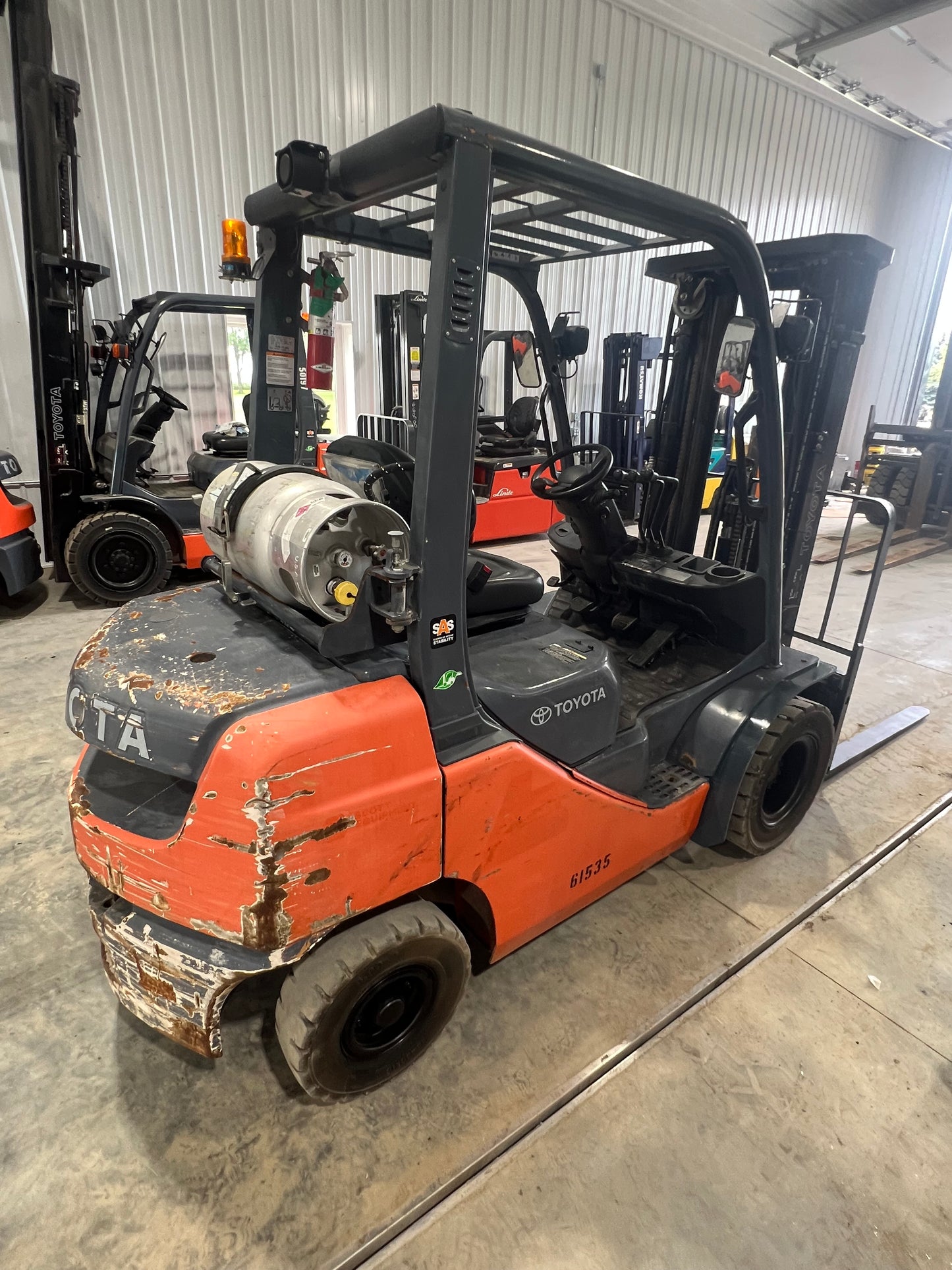 2019 Toyota Forklift 5000lb Lift Capacity