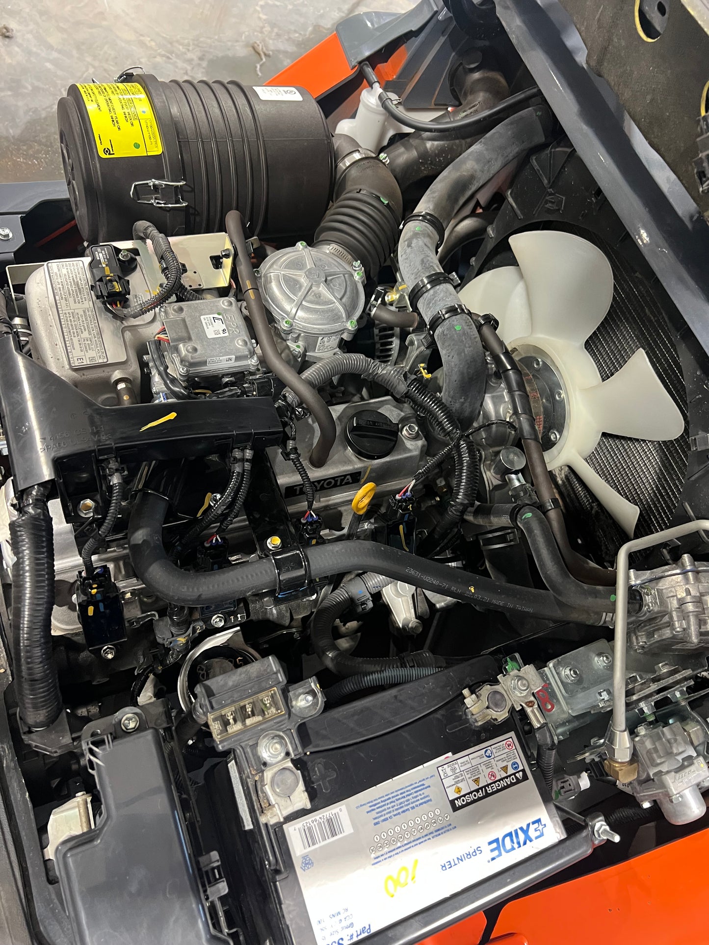 2022 Toyota Forklift 5000lb Lift Capacity, Low Hours!