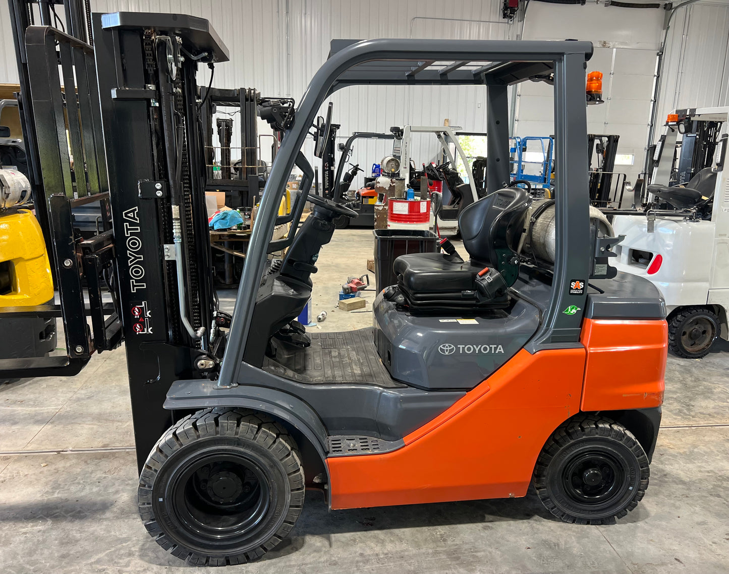 2022 Toyota Forklift 5000lb Lift Capacity, Low Hours!
