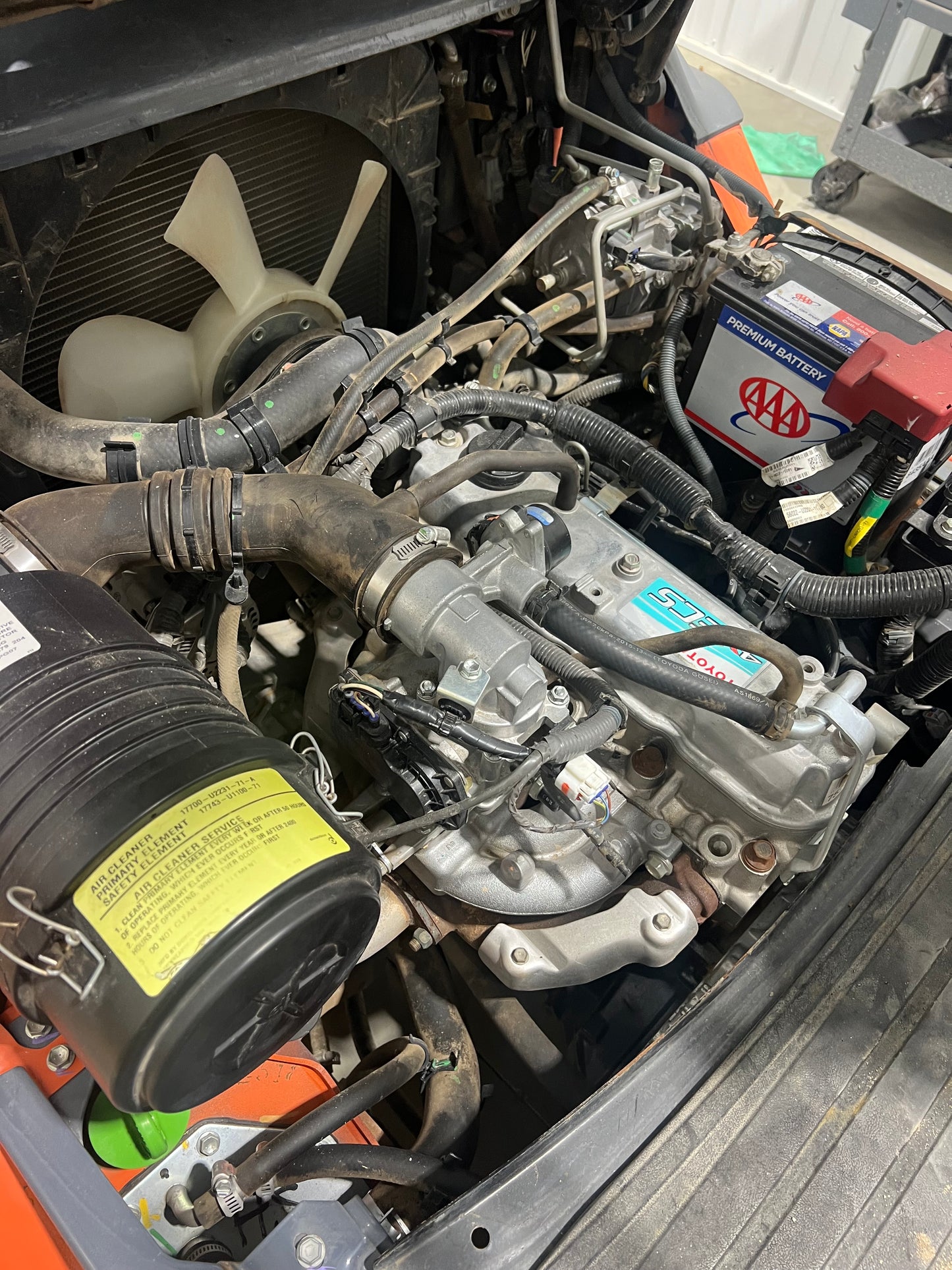 2016 Toyota Forklift 6000lb Lift Capacity