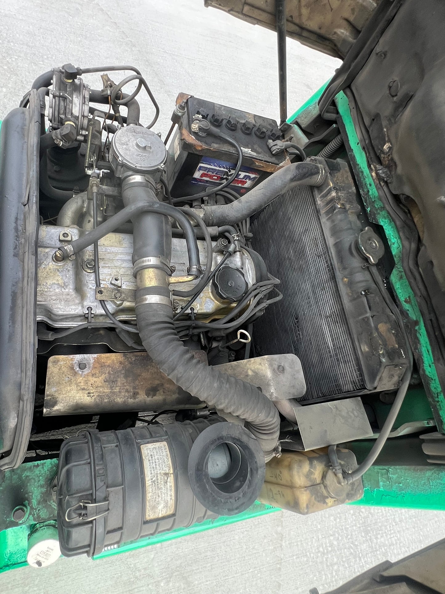1996 Mitsubishi Forklift 3000lb Lift Capacity