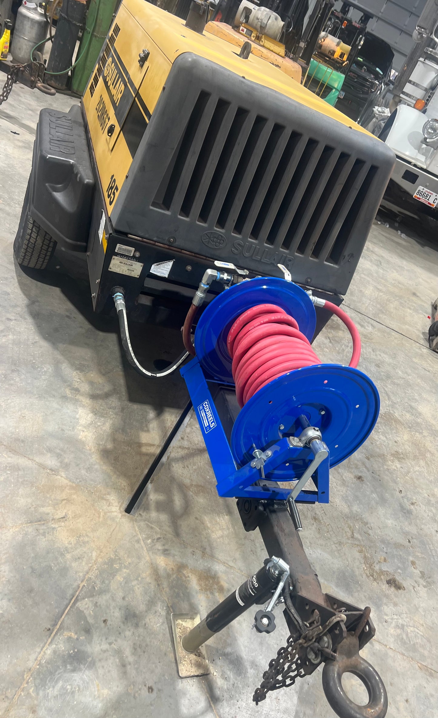 2020 Sullair 185 CFM Air Compressor