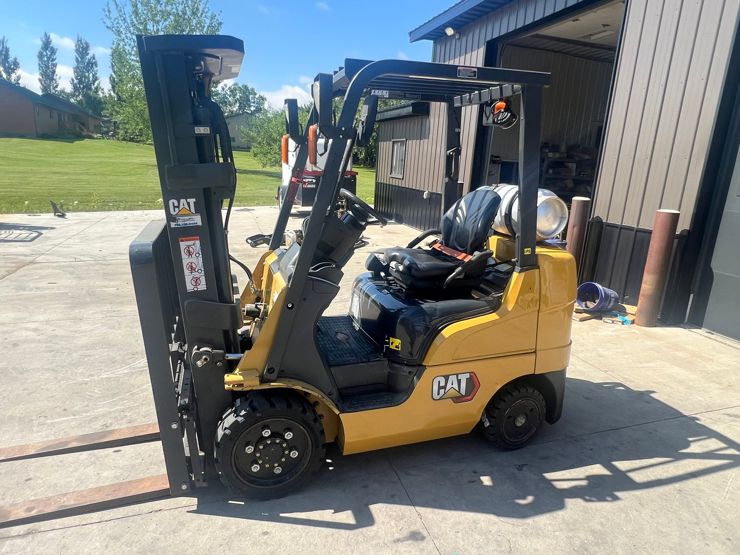 2020 Cat Forklift 5000lb Lift Capacity Triple Mast
