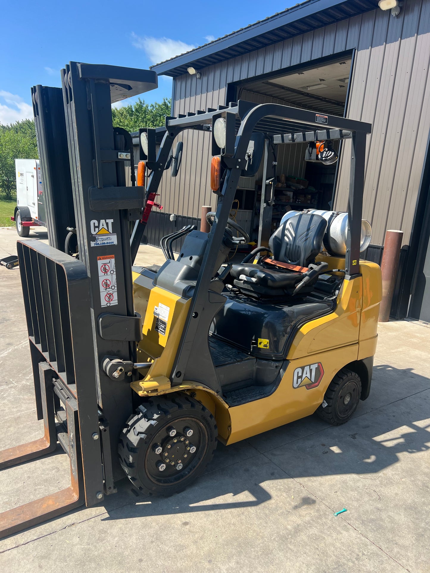 2020 Cat Forklift 5000lb Lift Capacity Triple Mast