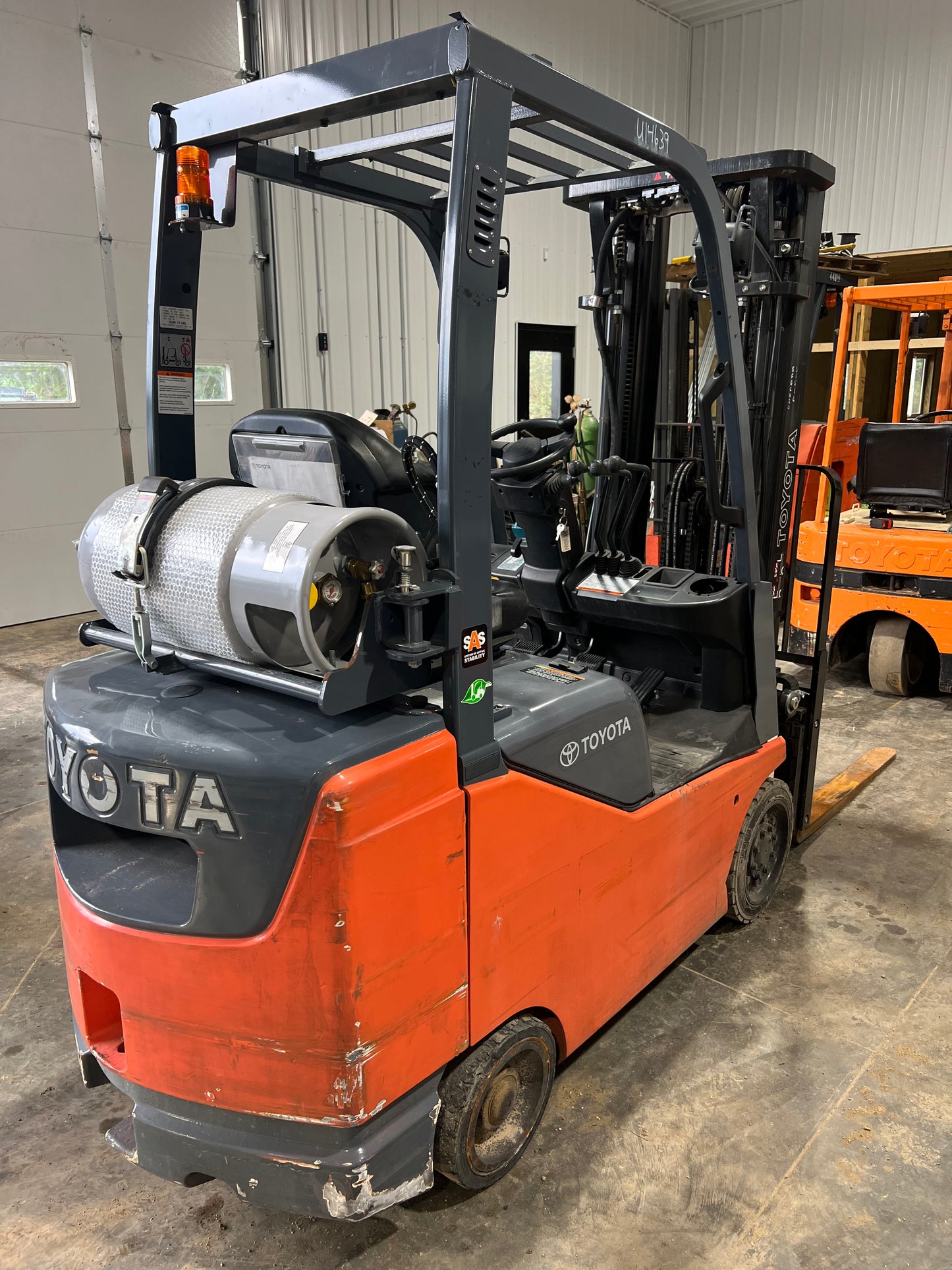 2015 Toyota Forklift 4000lb Lift Capacity