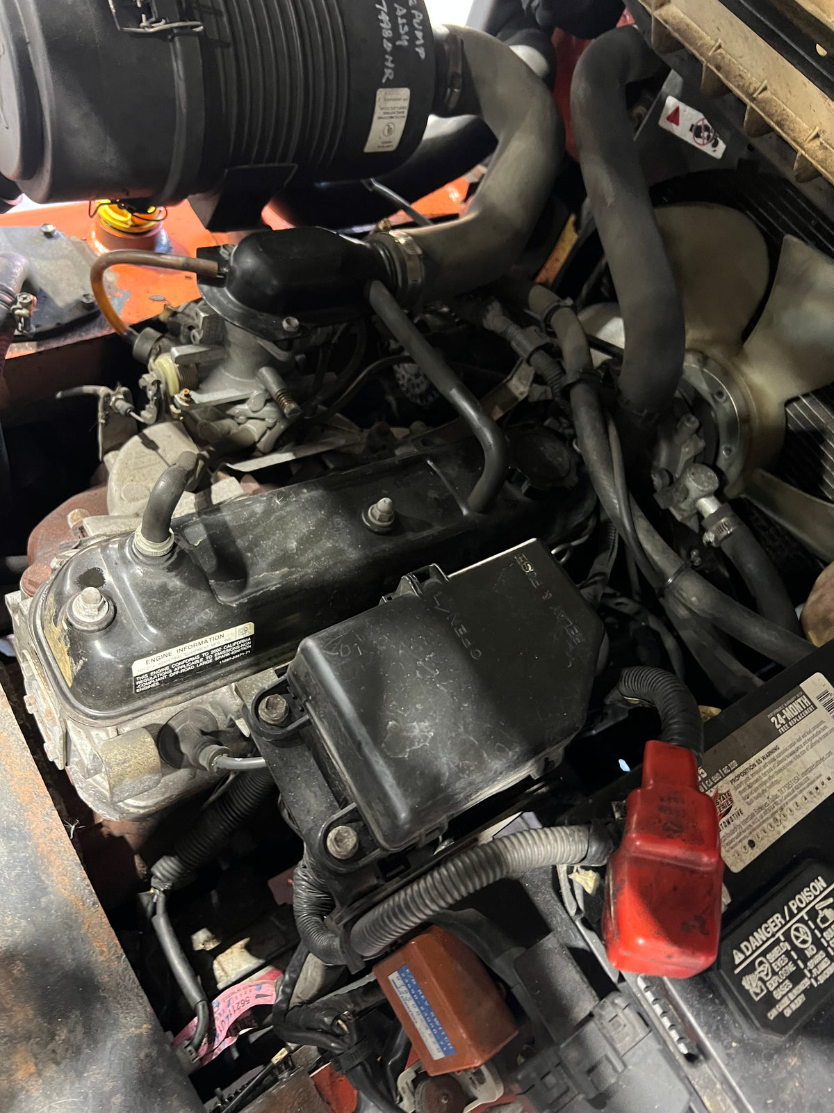 2002 Toyota Forklift 3000lb Lift Capacity Capacity