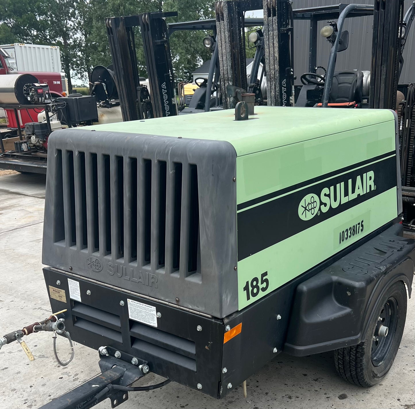 2021 Sullair 185 CFM Air Compressor No Emissions!