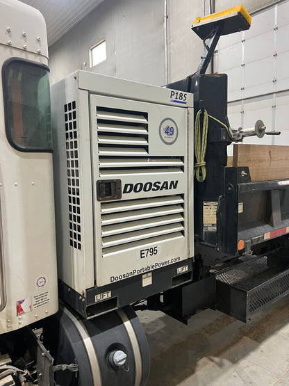 2018 Air Compressor 185 CFM Low Hours 150
