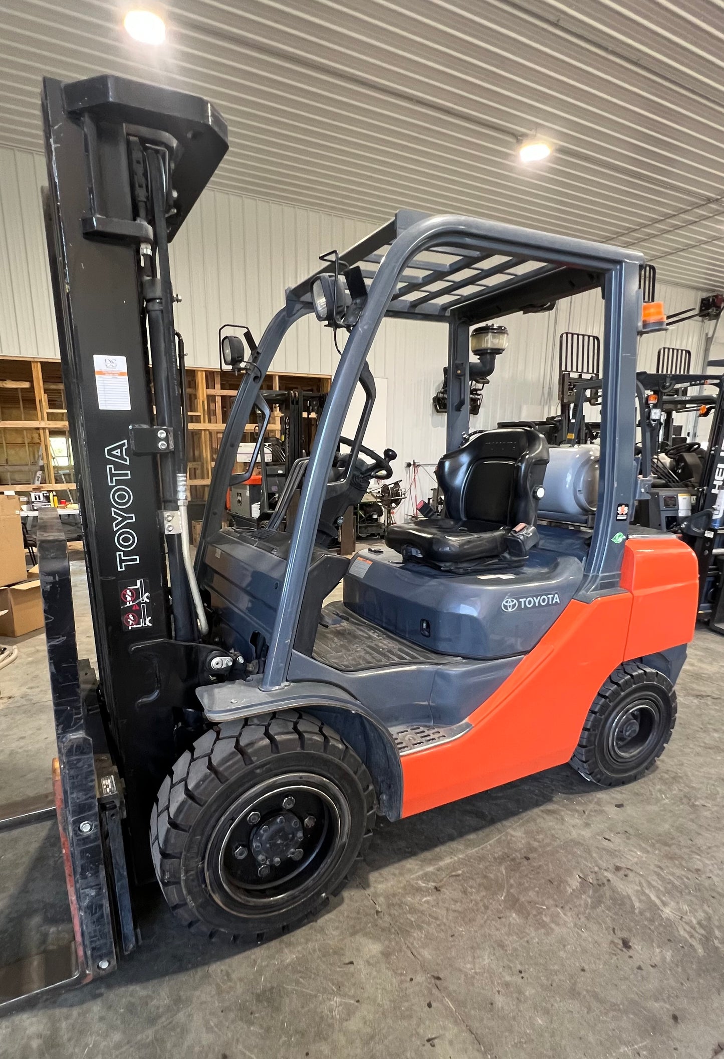 2018 Toyota Forklift 6000lb Lift Capacity