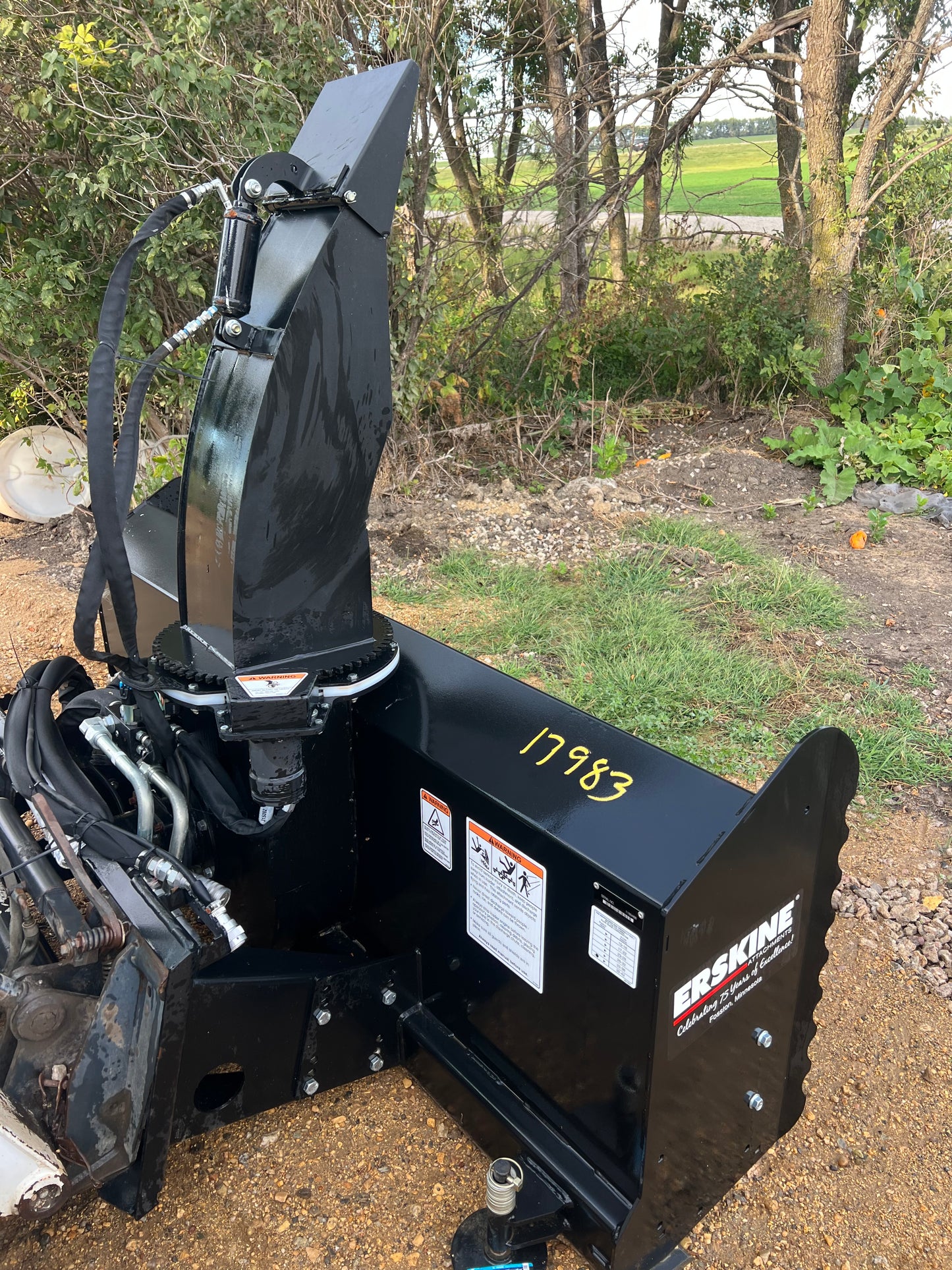 Unused) Erskine Snowblower 84” Hi Flow!!