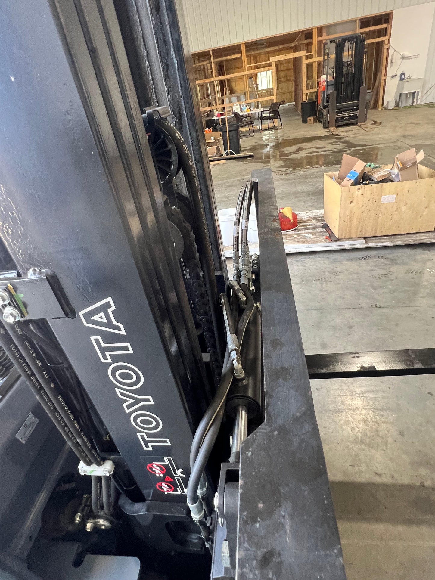 2022 Toyota Forklift (6500lb lift Capacity (Fork Positioner!