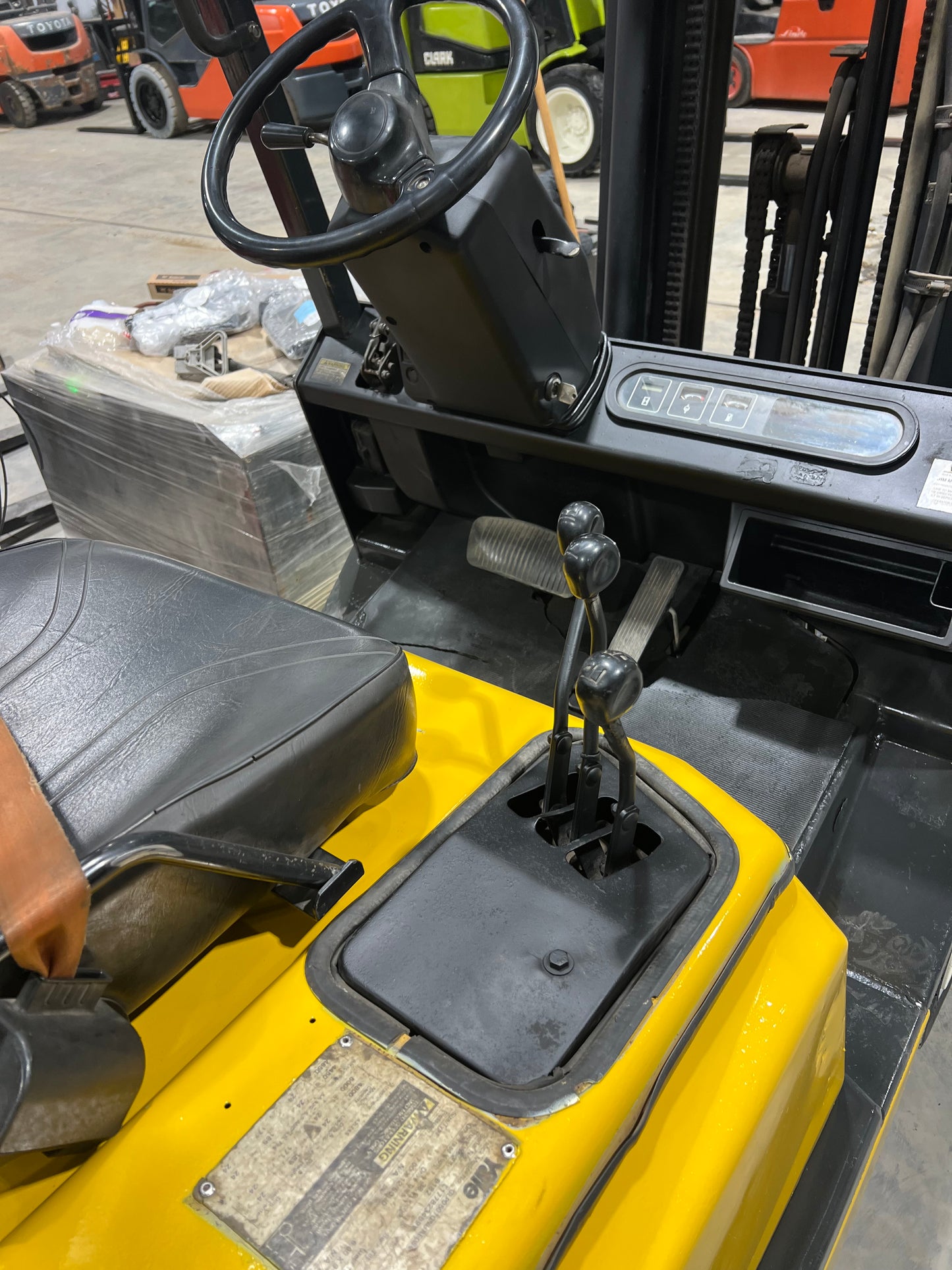 1998 Yale Forklift 5000lb Loft Capacity Triple Mast