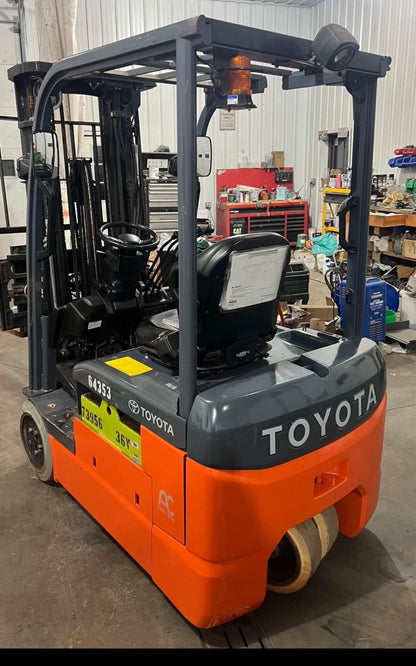 2020 Toyota Electric Forklift 36volts