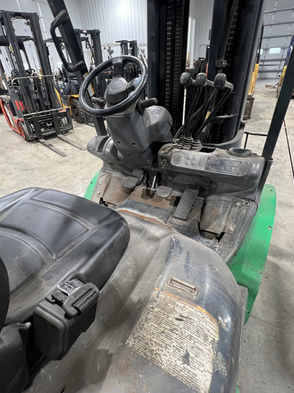 2013 Komatsu Forklift 6000lb Lift Capacity (Quad Mast 20’ Max Height