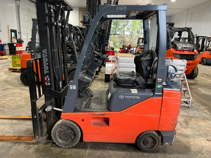 2015 Toyota Forklift 4000lb Lift Capacity
