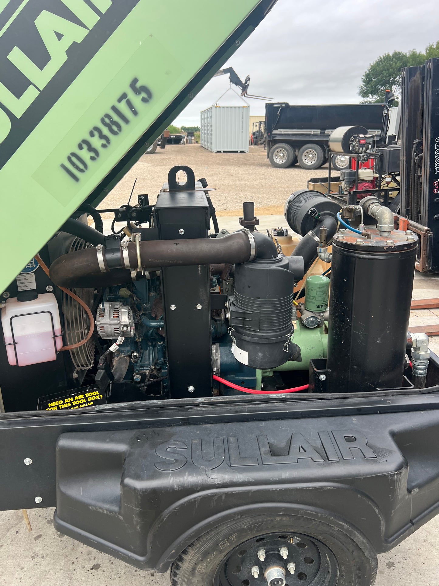 2021 Sullair 185 CFM Air Compressor No Emissions!