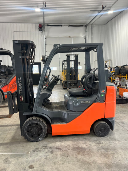 2008 Toyota Forklift 5000lb Lift Capacity