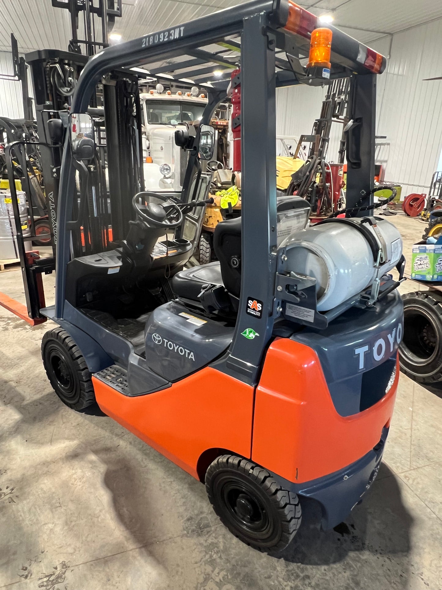 2018 Toyota Forklift 3000lb Lift Capacity, 52 Actual Hours!