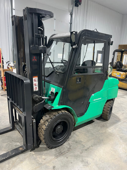 2014 Mitsubishi Forklift 6500 lb Lift Capacity
