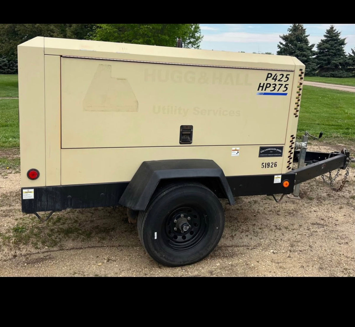 2018 Doosan Air Compressor         425 CFM
