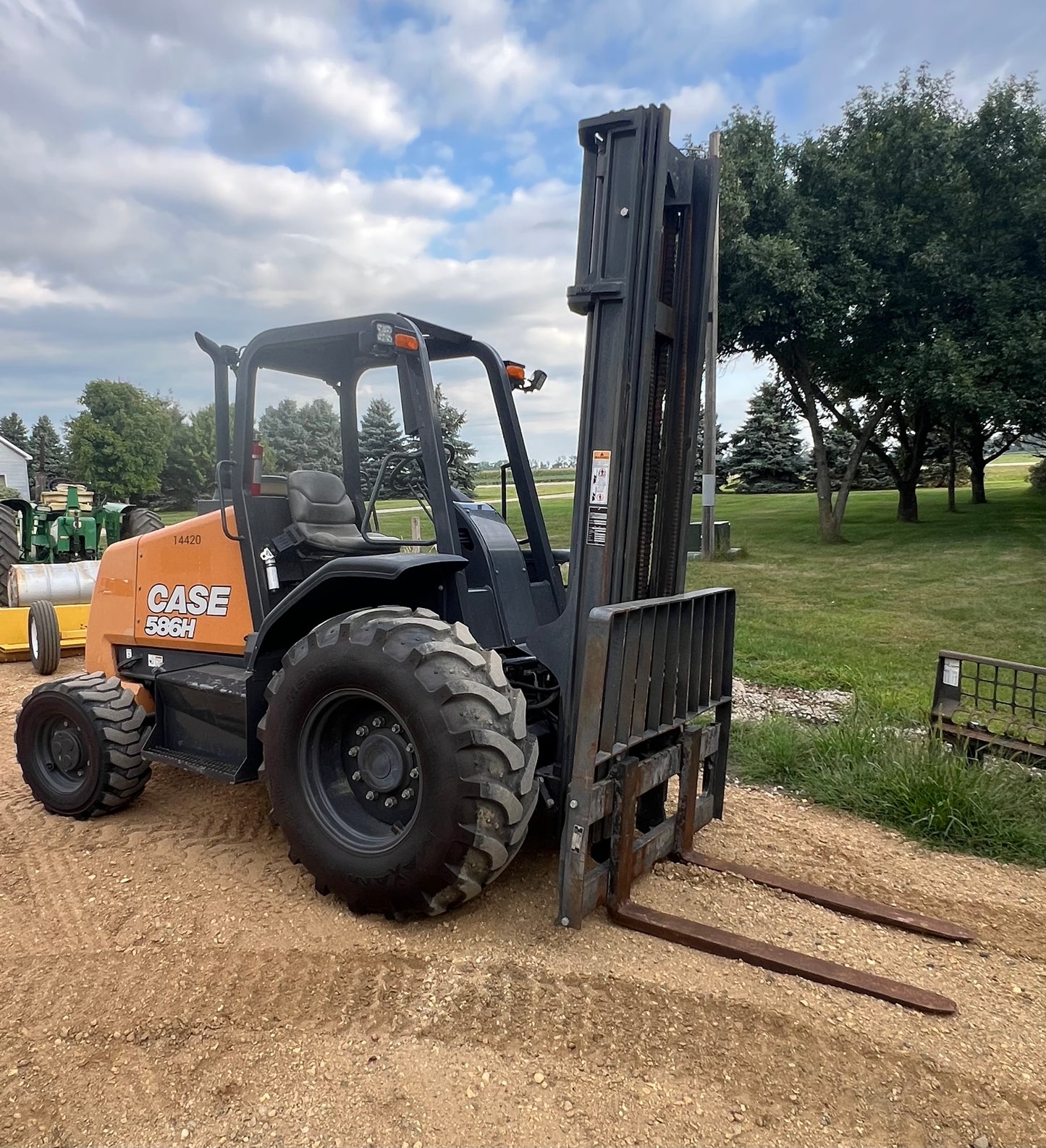 2022 Case 4X4 All Terrain Forklift