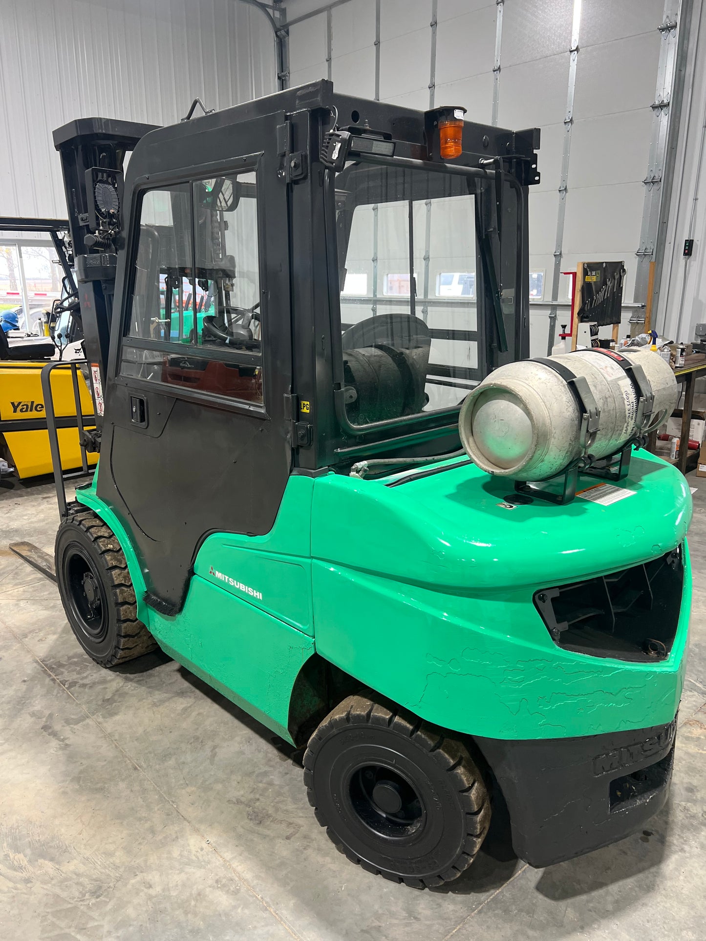 2014 Mitsubishi Forklift 6500 lb Lift Capacity