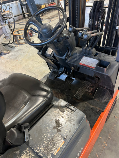 2002 Toyota Forklift 3000lb Lift Capacity Capacity