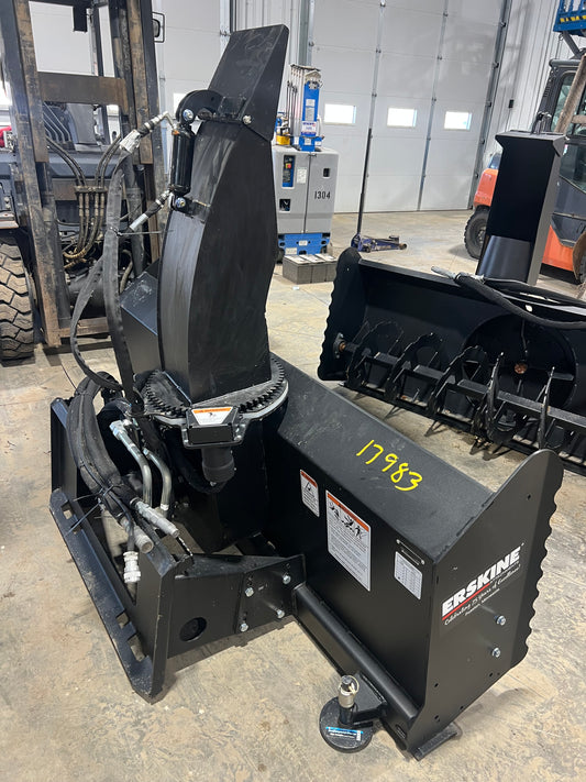New Erskine 84” Snow Blower Universal Skidloader