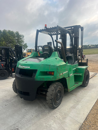 2017 Mitsubishi Forklift 15500 lb Lift Capacity (Fork Positioner!