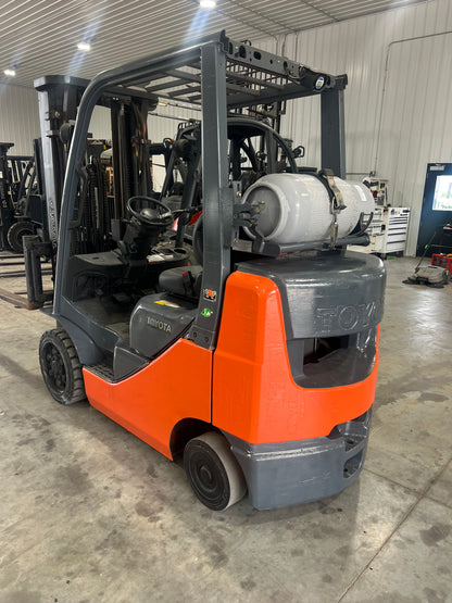 2008 Toyota Forklift 5000lb Lift Capacity