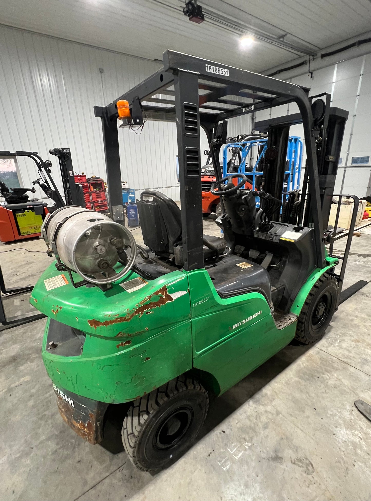 2019 Mitsubishi Forklift 5000lb Lift Capacity