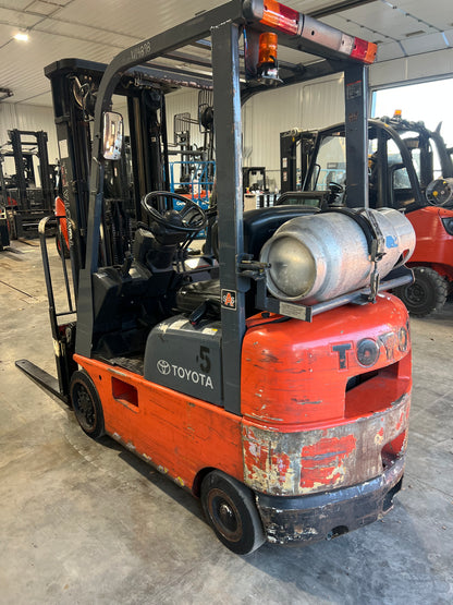2002 Toyota Forklift 3000lb Lift Capacity Capacity
