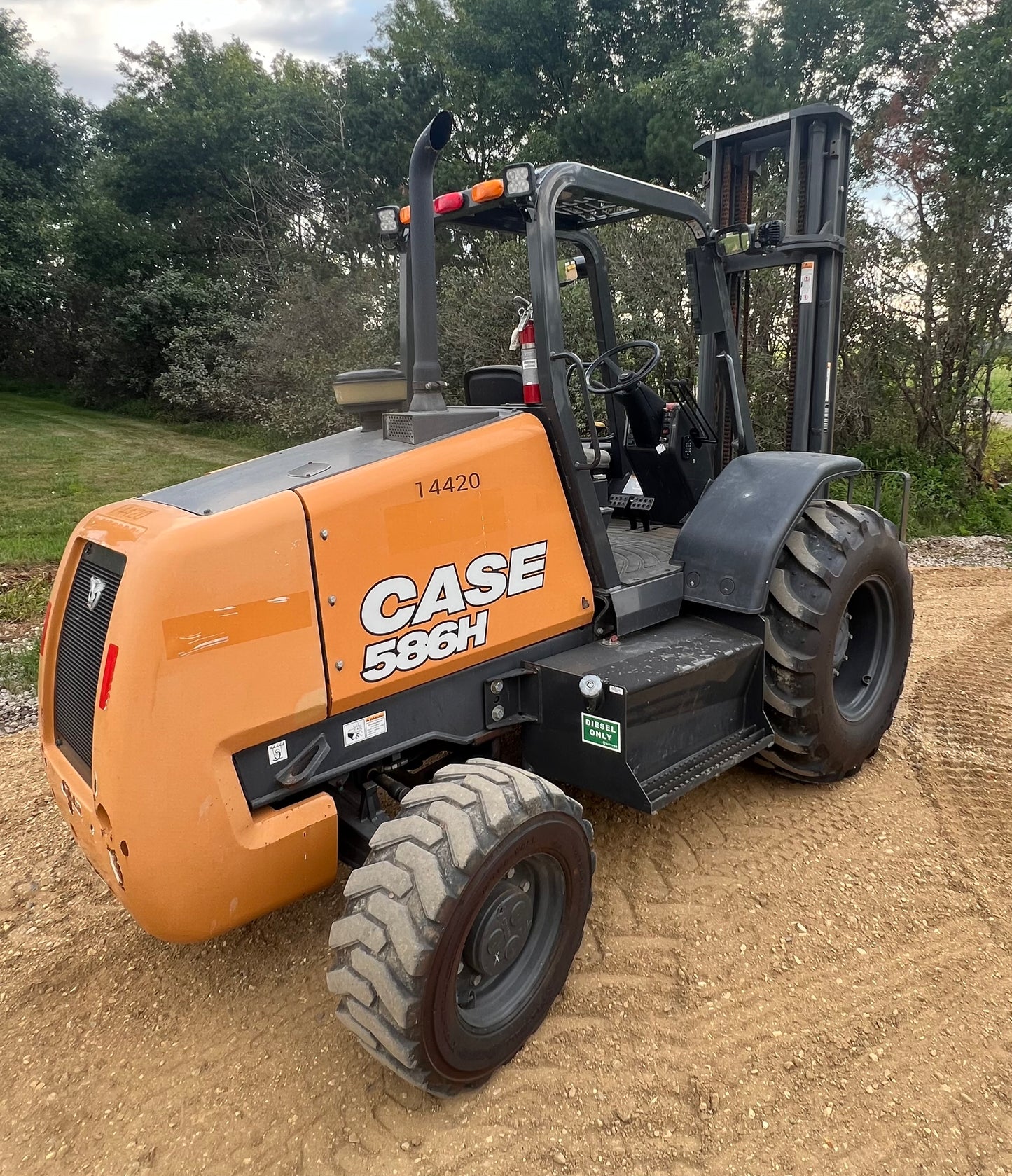 2022 Case 4X4 All Terrain Forklift