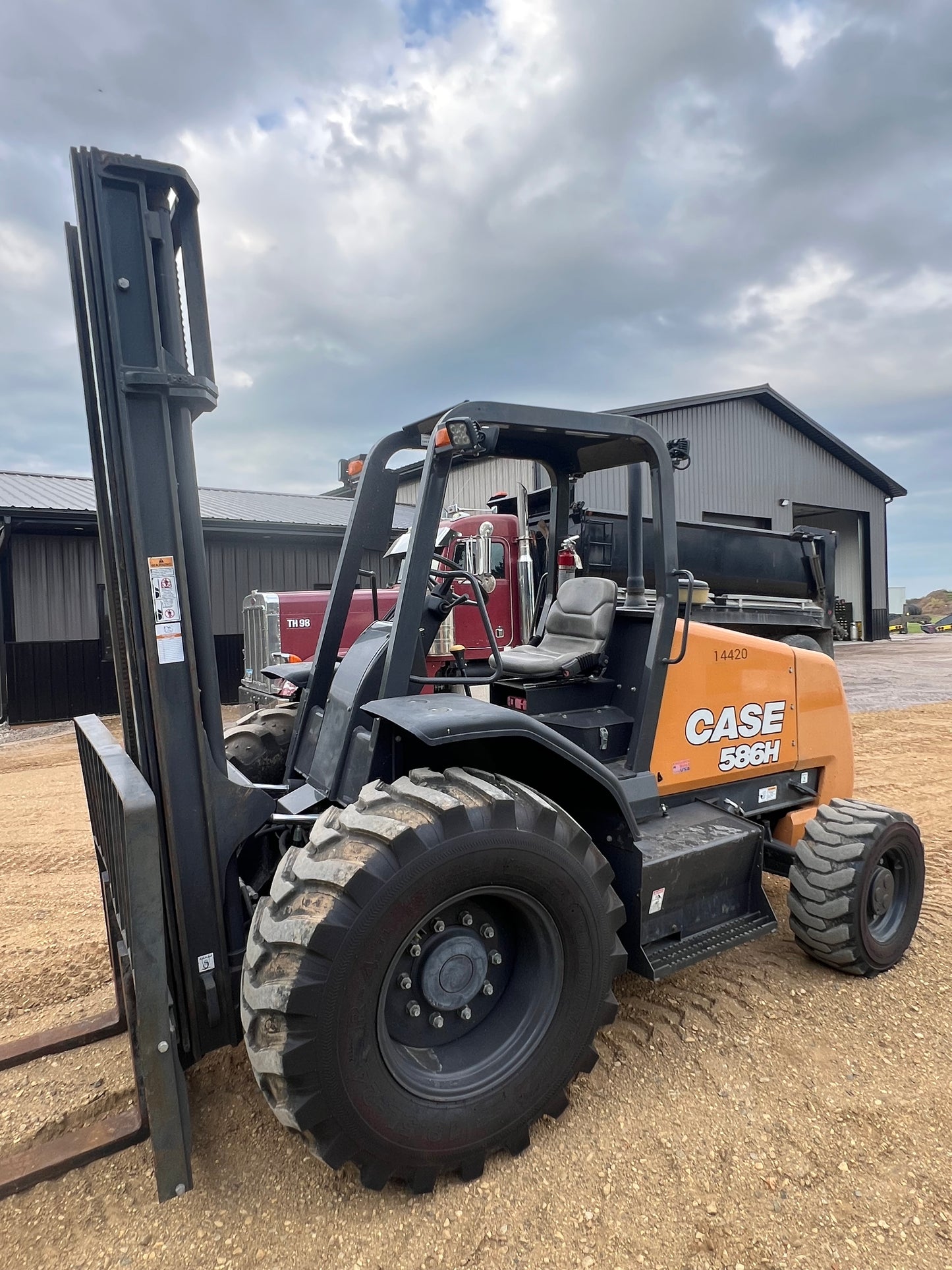 2022 Case 4X4 All Terrain Forklift