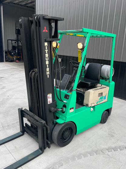 1996 Mitsubishi Forklift 3000lb Lift Capacity