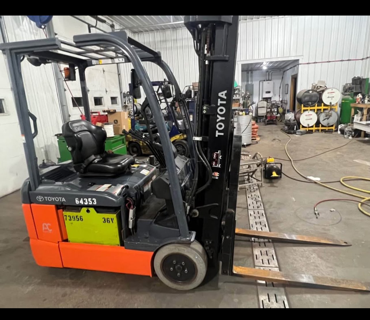 2020 Toyota Electric Forklift 36volts