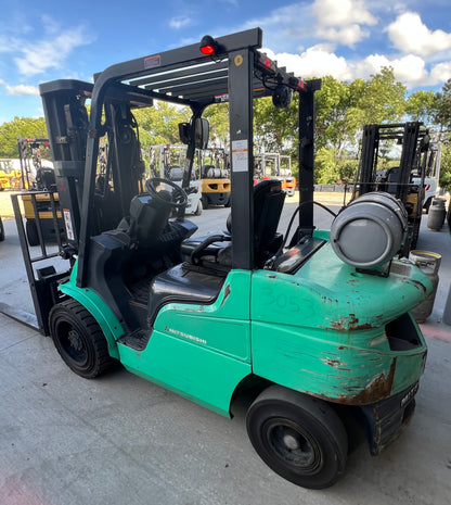 2021 Mitsubishi Forklift (6000lb Lift Capacity, Fork Positioner!