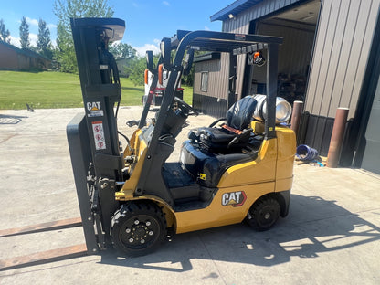 2020 Cat Forklift 5000lb Lift Capacity Triple Mast