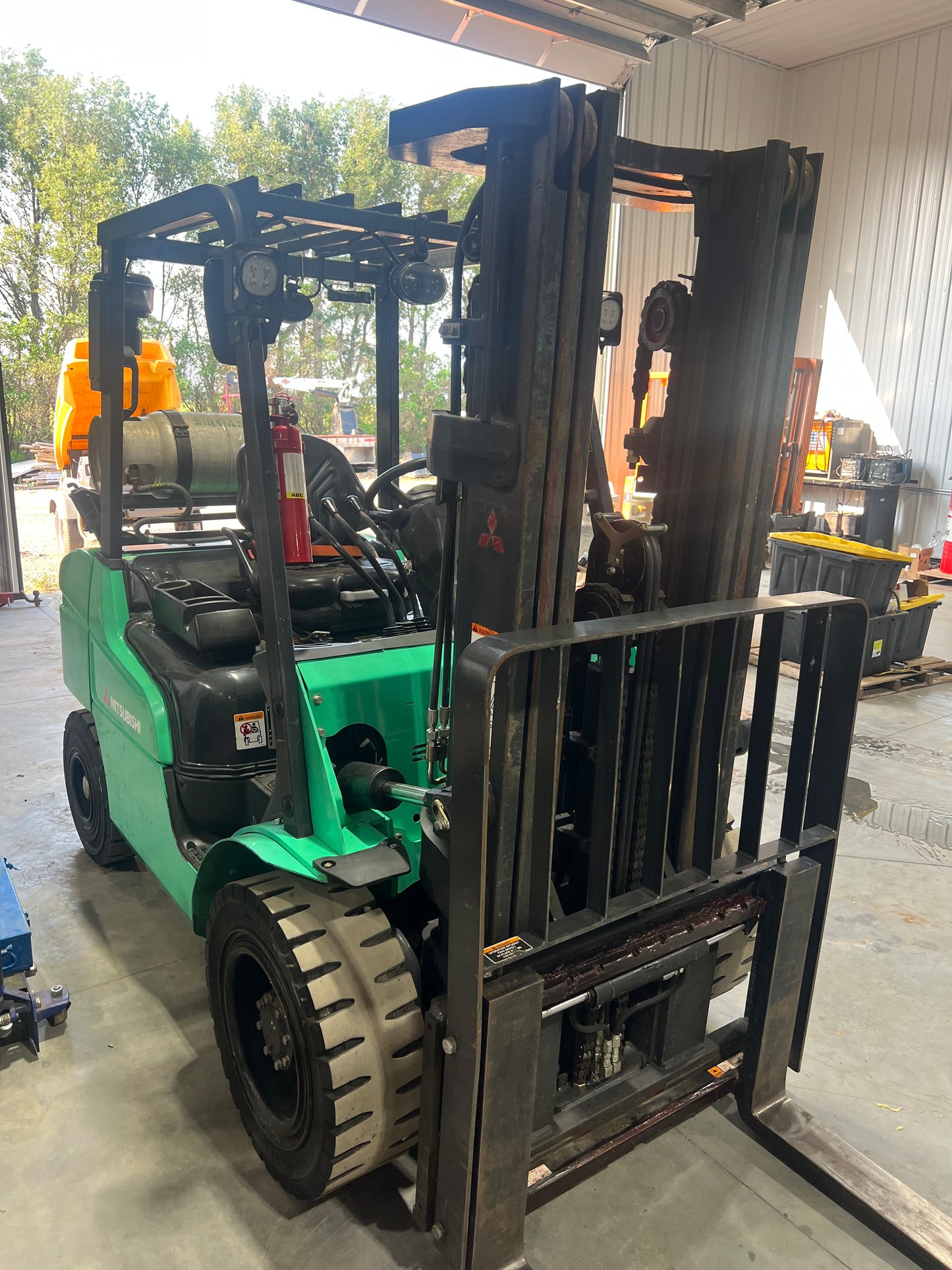 2021 Mitsubishi Forklift 6000 lb Lift Capacity