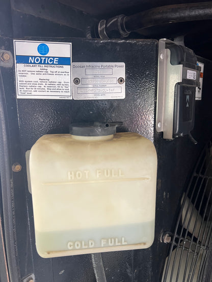 2018 Doosan 425 CFM Air Compressor Low hrs!!