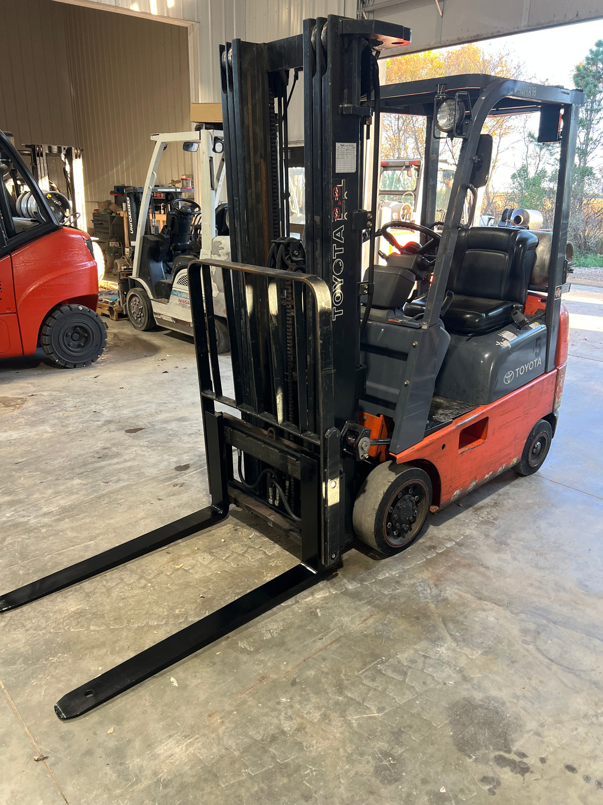 2002 Toyota Forklift 3000lb Lift Capacity Capacity