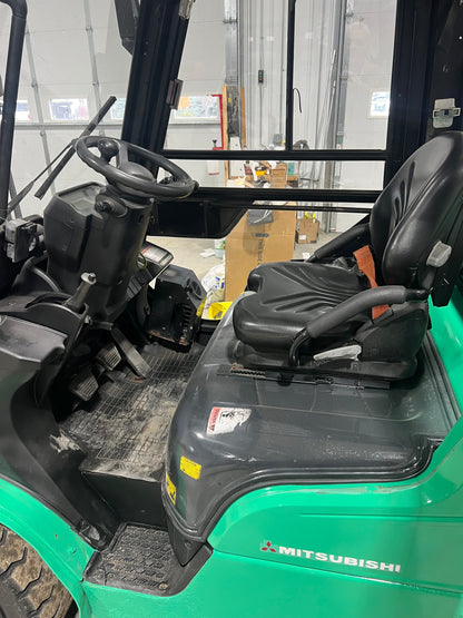 2014 Mitsubishi Forklift 6500 lb Lift Capacity