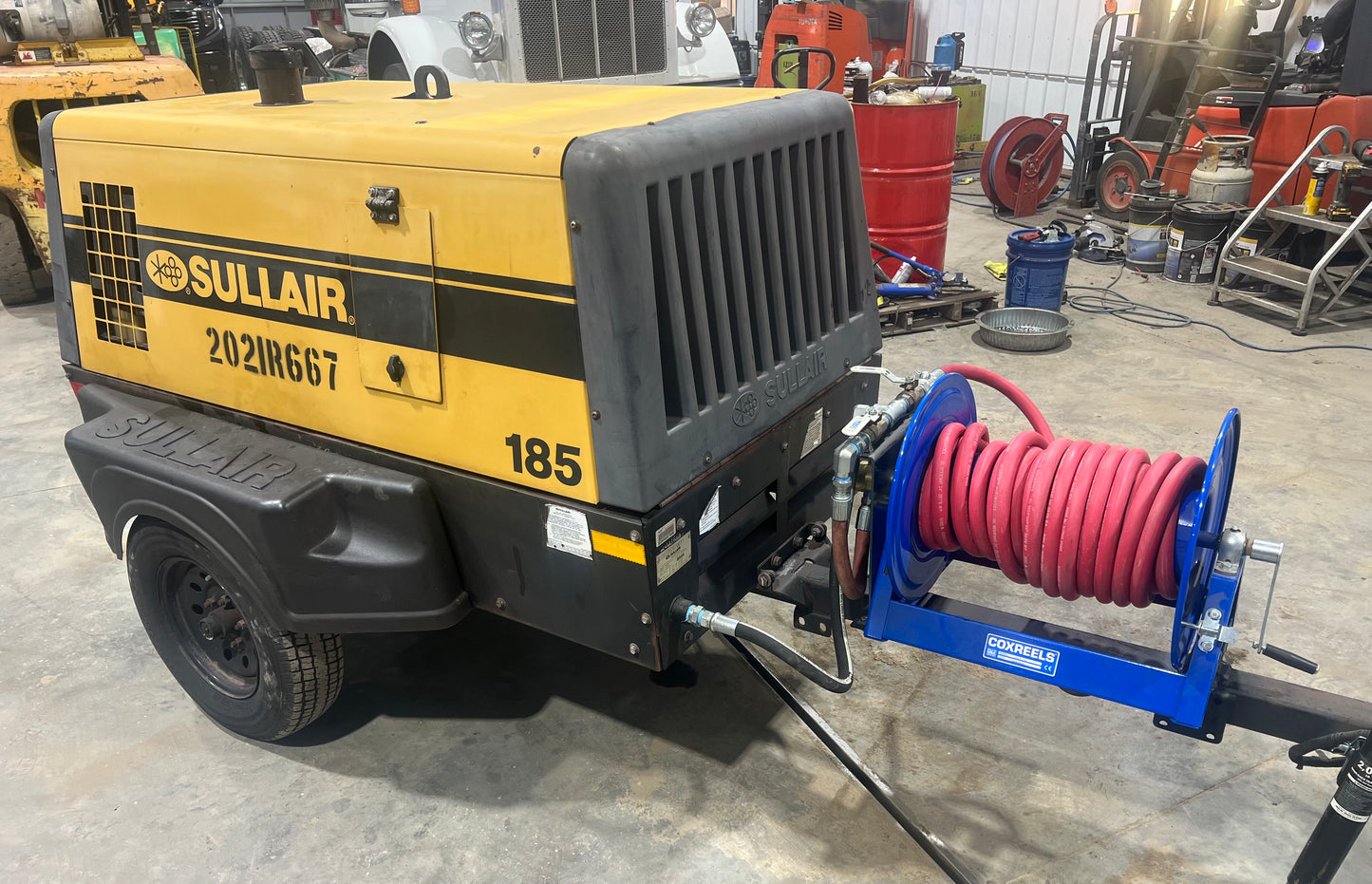 2020 Sullair 185 CFM Air Compressor
