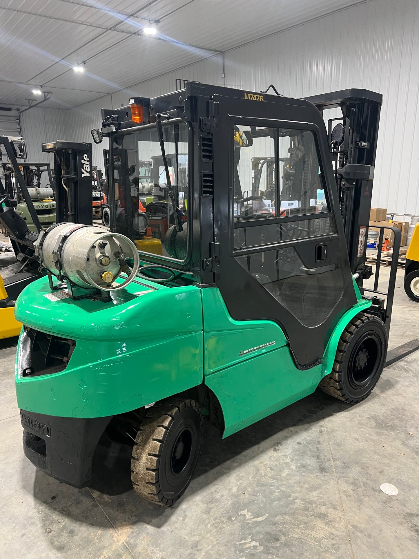 2014 Mitsubishi Forklift 6500 lb Lift Capacity