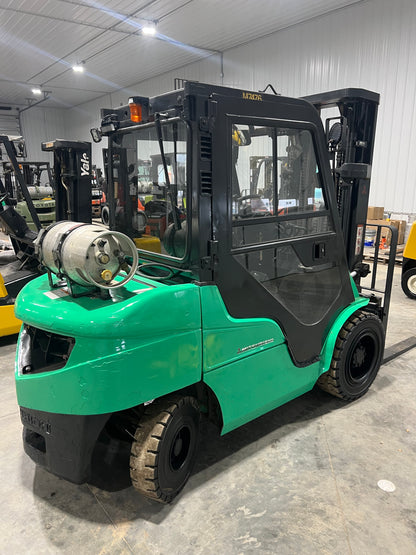 2014 Mitsubishi Forklift 6500 lb Lift Capacity