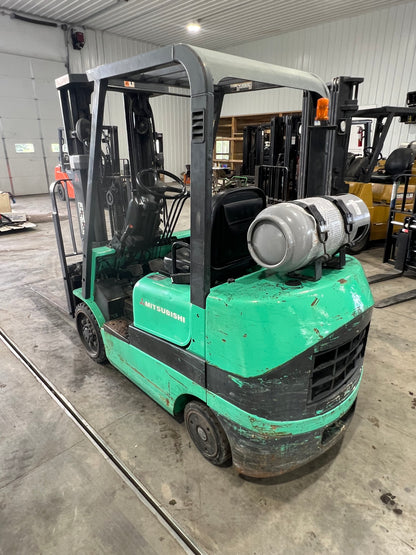 2001 Mitsubishi Forklift 5000lb Lift Capacity
