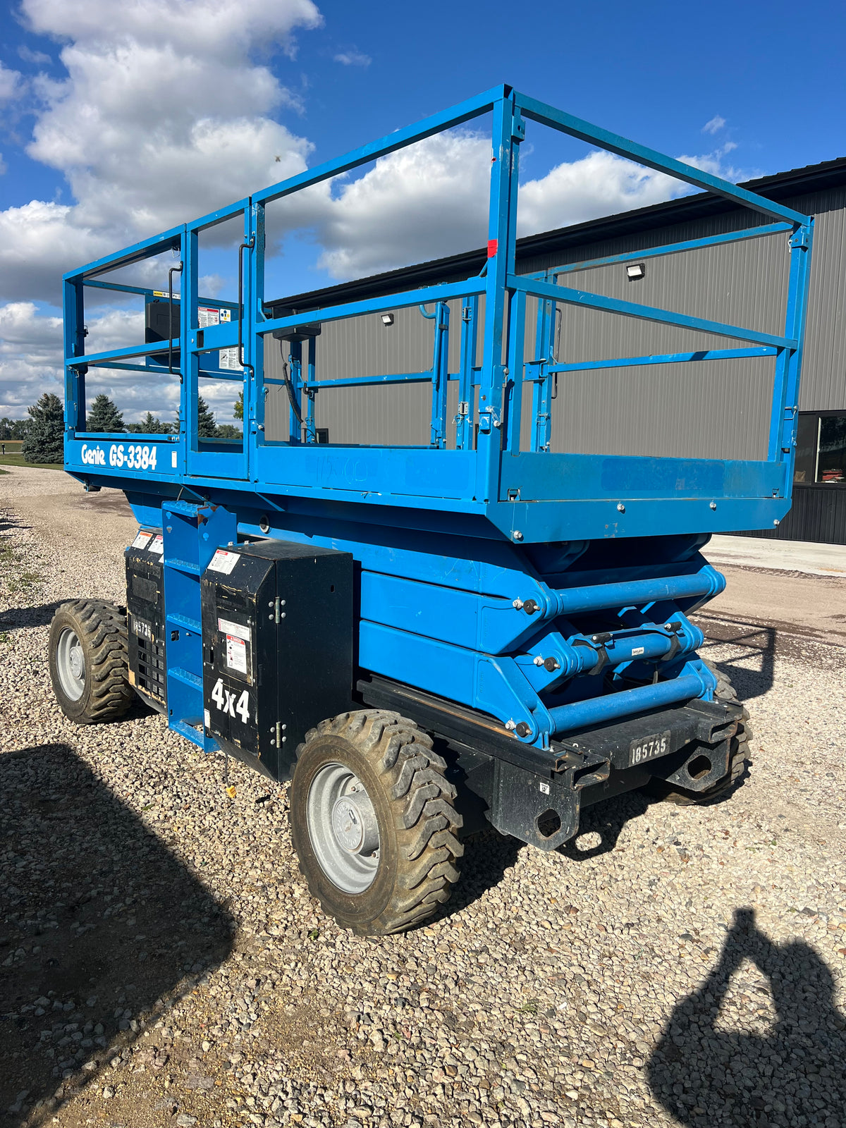 2017 Genie Scissor Lift All Terrain 33’ Max Height