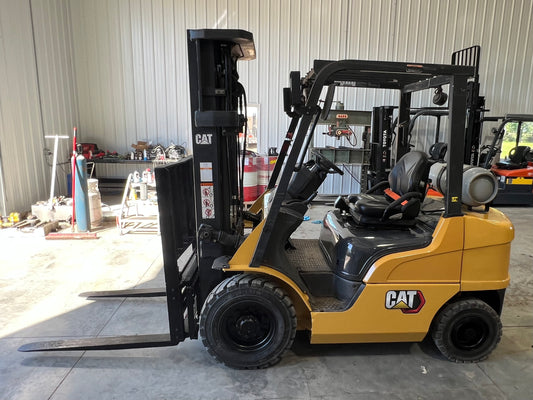 2017 Cat Forklift 5000lb Lift Capacity, Hydraulic Fork Positioner